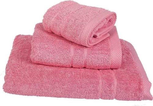 Le Blanc Σετ Πετσέτες 3τμχ Πεννιέ 600γρ Ροζ