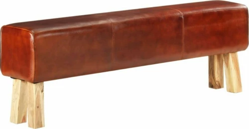 Σκαμπό Σαλονιού Bok Καφέ 160x30x