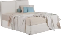 Notos Κρεβάτι Υπέρδιπλο Ύφασμα / Με Τάβλες 160x200cm