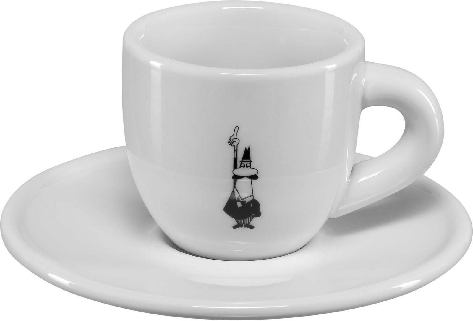 Bialetti Moka Cup Omino Φλυτζάνι Espresso από Πορσελάνη Λευκό