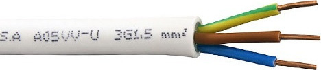 Καλώδιο μονόκλωνο ΝΥM 3Χ1,5mm