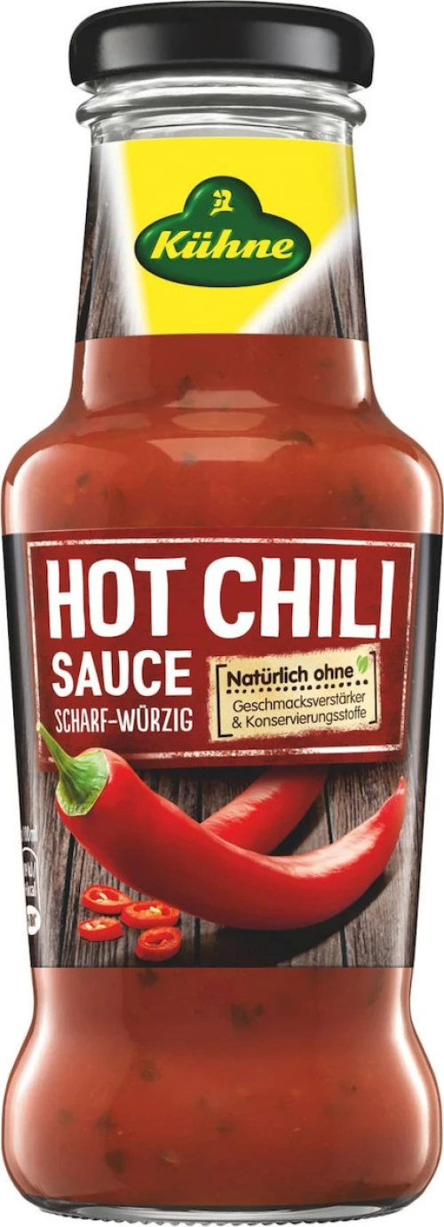 Σάλτσα Kuhne Hot Chili Sauce 250ml