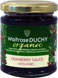 Waitrose Sauce Cranberry 200gr