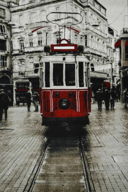 Χαλί Pop Art 5321 Sand-Red 160X230cm