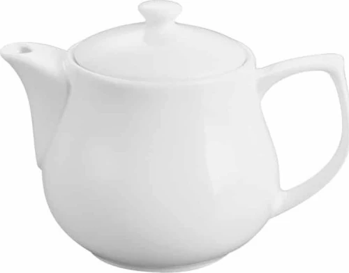GTSA Τσαγιέρα Πορσελάνης Λευκή 700ml