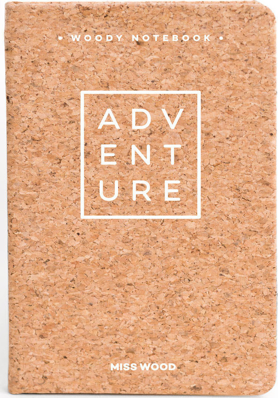 Woody Σημειωματάριο Φελλού - Α6 - Adventure