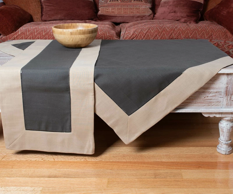 Silk Fashion Τραπεζομάντηλο 160x250 Bg17 3 Μπεζ - Καφέ