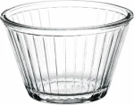 Espiel Pudding Μπωλ Σερβιρίσματος Γυάλινο Διάφανο Στρογγυλό 9.2cm 24τμχ