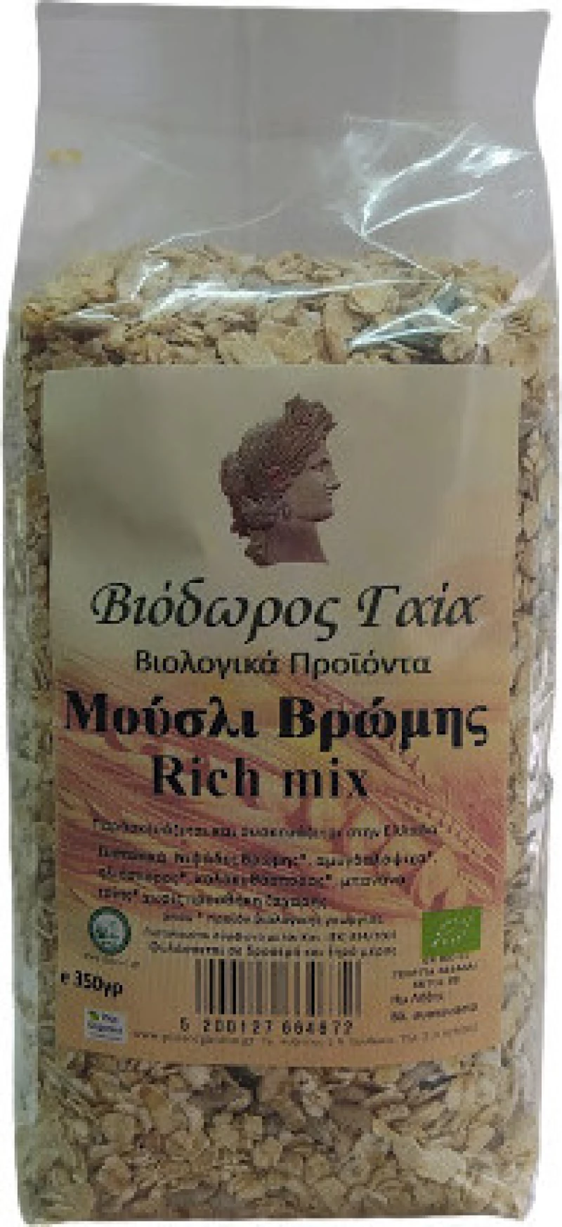Βιόδωρος Γαία Μούσλι Βρώμης Rich Mix 350gr