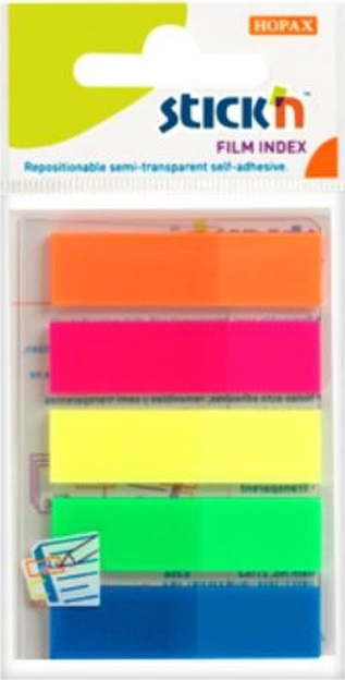 Stick'N Σελιδοδείκτες Aυτοκόλλητοι Πλαστικοί 45x12mm