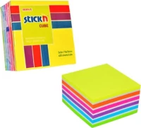 Stick'N 21539 400 φύλλα 7.6x7.6cm Πολύχρωμο