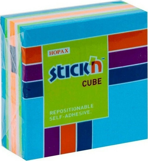 Stick'N 50x50mm Κύβος Μini 250 φύλλα Πολύχρωμο