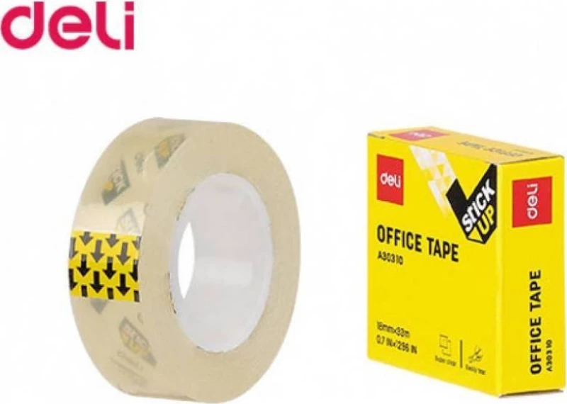 Deli Σελοτέιπ Stick Up Διάφανο A30310 231.30310 18mm x 33m