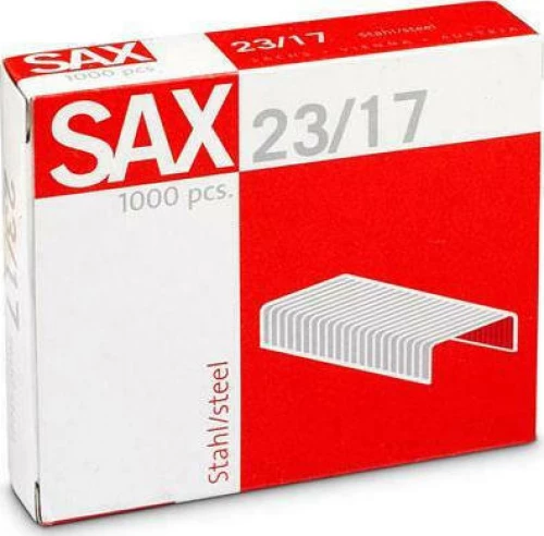 Sax Σύρματα Συρραπτικού 23/17 1000τμχ