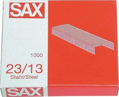 Sax 23/13 Σύρματα Συρραπτικού 1000 Τμχ