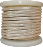 Elvhx Υφασμάτινο Καλώδιο 2x0.75mm² Σαμπανιζέ 10m Textile EL330019