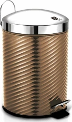 Berlinger Haus BH-6299 Inox Καλαθάκι Μπάνιου 12lt Χρυσό