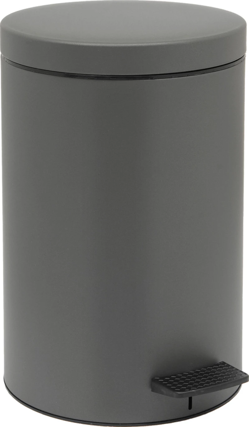 Pam & Co 12-090-113 Μεταλλικό Καλαθάκι Μπάνιου 12lt Anthracite