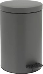 Pam & Co 12-090-113 Μεταλλικό Καλαθάκι Μπάνιου 12lt Anthracite