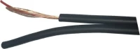 Tele IS2R 2 x 0,22mm² Πλακέ Μαύρο 1m