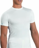 Φανέλα Ελαστική, Viscose, Χρώμα Λευκό