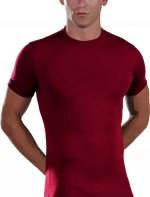 Φανέλα Ελαστική, Viscose, Χρώμα Βυσσινί