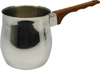 Μπρίκι 782390 Inox 180ml Με Καφέ Λαβή Ankor ανοξείδωτο Ατσάλι