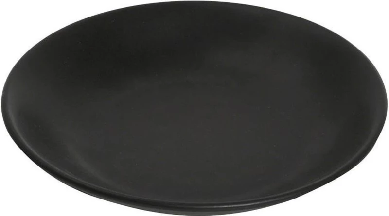 Espiel Terra Matt Πιάτο Βαθύ Κεραμικό Μαύρο με Διάμετρο 23.5cm