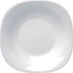 Bormioli Rocco Parma Πιάτο Ρηχό Γυάλινο Λευκό 27x27cm