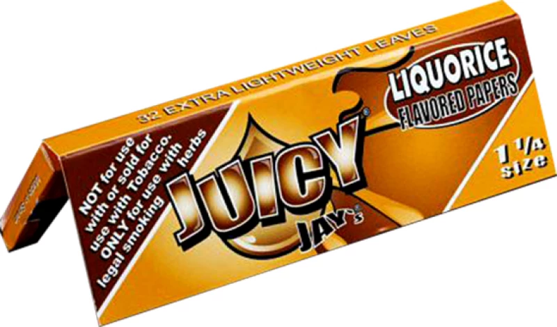 Juicy Jays Χαρτάκια Liquorice 1&1/4 32 φύλλα