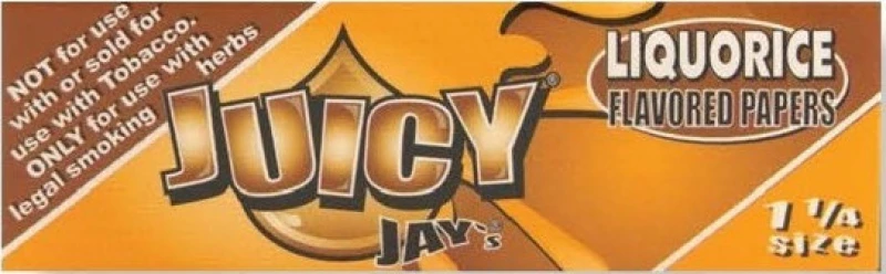 Juicy Jays Χαρτάκια Liquorice 1&1/4 32 φύλλα