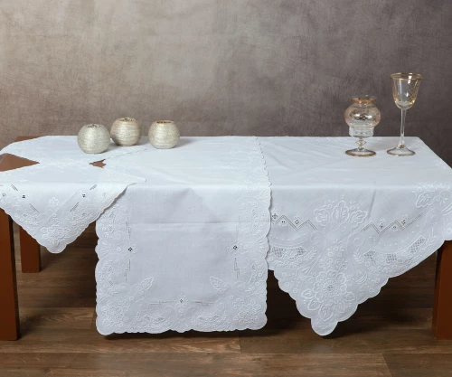 Silk Fashion Τραπεζομάντηλο Σετ 4τμχ x SP1