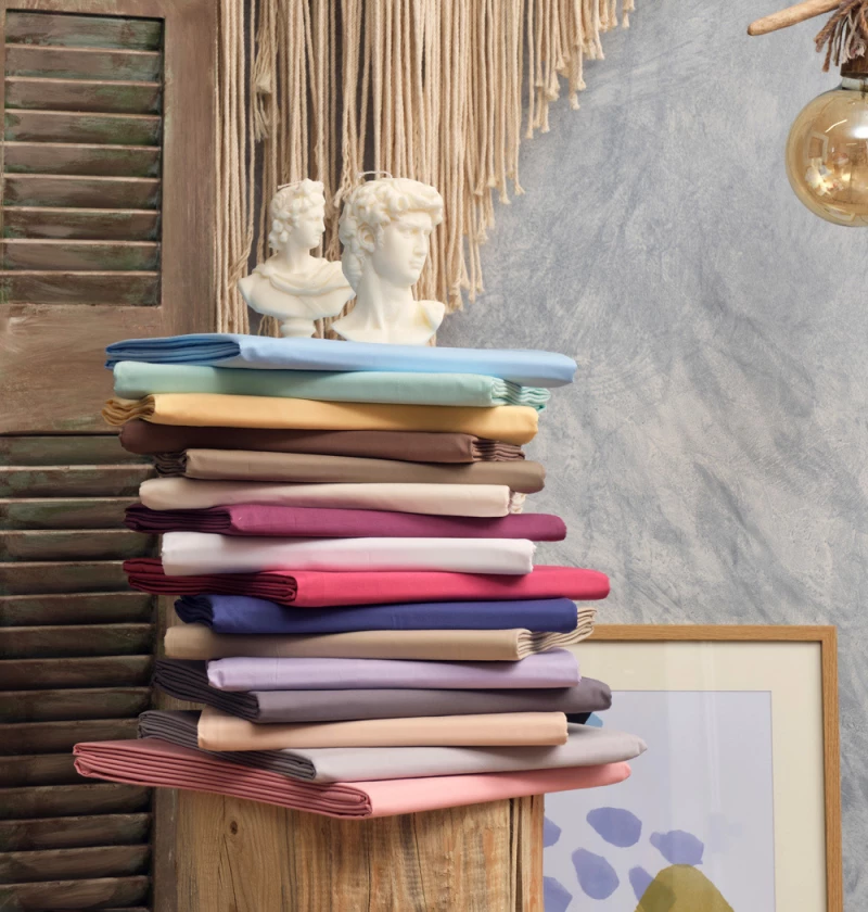 Cokitex Σετ Μαξιλαροθήκες Melody Oxford 50x70 Grey