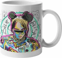 Κούπα Billie Eilish Street Art