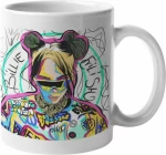Κούπα Billie Eilish Street Art