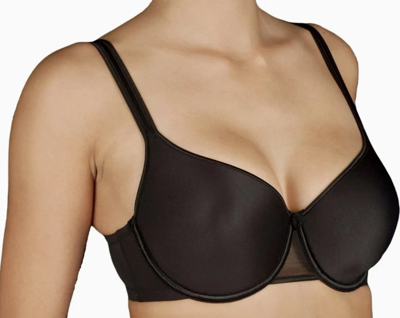 Creaciones Selene Sara Μαύρο Minimizer Σουτιέν Χωρίς Ενίσχυση