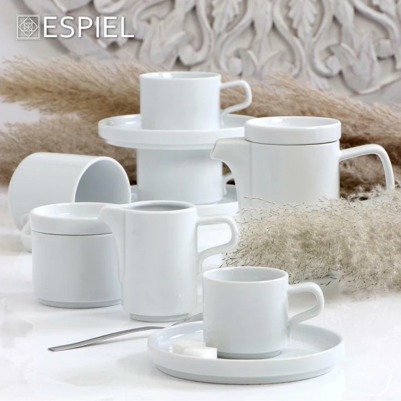 Espiel Good Mood Φλυτζάνι Cappuccino από Πορσελάνη Λευκό 250ml