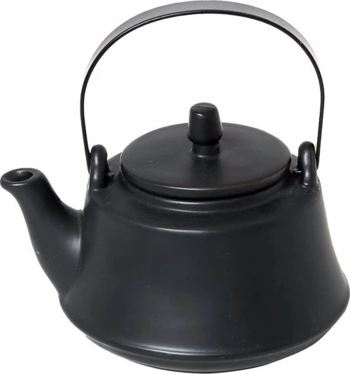 Espiel Τσαγιέρα Κεραμική Μαύρη 600ml