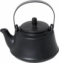 Espiel Τσαγιέρα Κεραμική Μαύρη 600ml