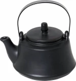 Espiel Τσαγιέρα Κεραμική Μαύρη 600ml
