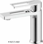 Kls Diva 690711 Μπαταρία Νιπτήρα Ασημί