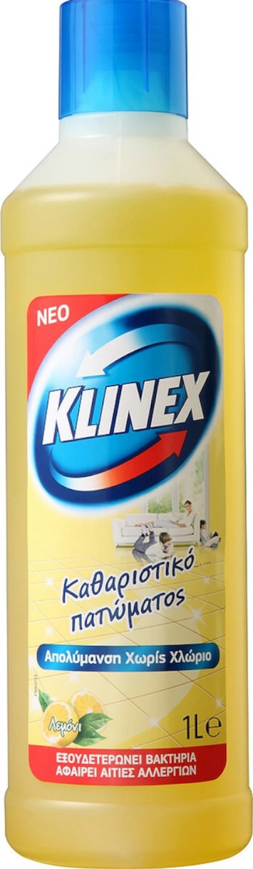 Klinex Λεμόνι Απολυμαντικό Υγρό 1000ml