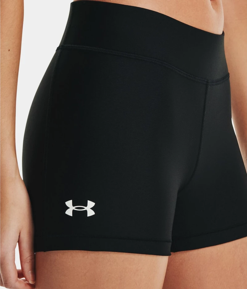 Under Armour Heat Gear Αθλητικό Γυναικείο Κολάν-Σορτς Μαύρο