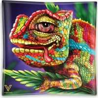 V-Syndicate Γυάλινο Τασάκι - Σχέδιο Chameleon