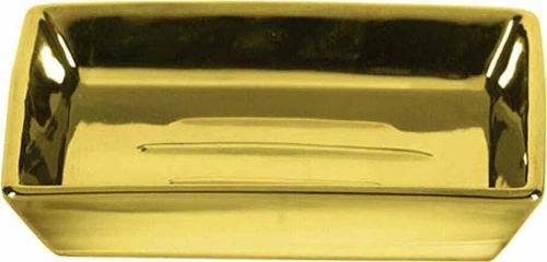 Kleine Wolke Glamour 5065125853 Σαπουνοθήκη Επιτραπέζια Πορσελάνινη Χρυσή