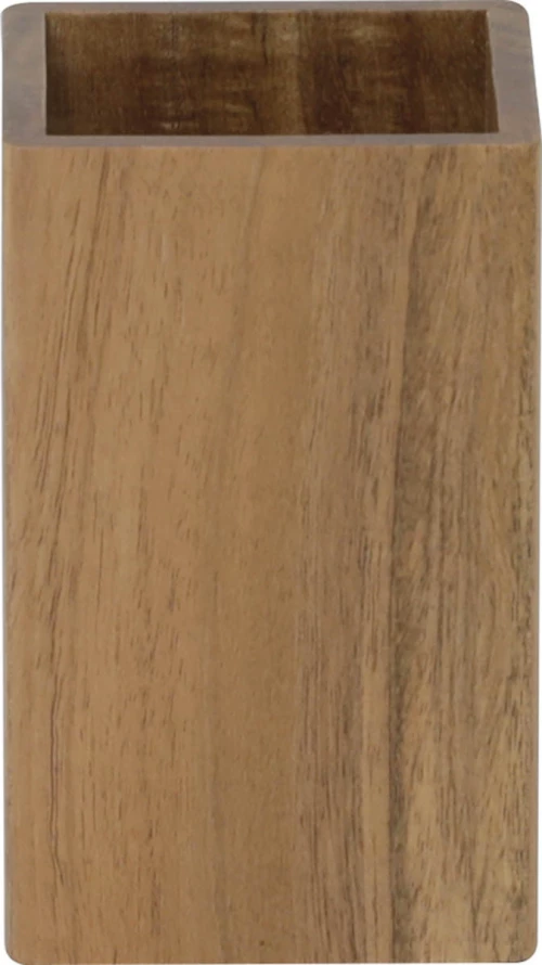 Eurocasa 6115 Ποτηροθήκη Επιτραπέζια Ξύλινη Καφέ