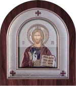 Slevori Εικόνα Ασημένια 22.8x26.3cm
