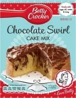 Betty Crocker Μείγμα για Γλυκά Chocolate Swirl Cake Mix 425gr