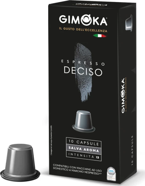 Κάψουλες Nespresso Συμβατές Gimoka Deciso 10 τεμάχια