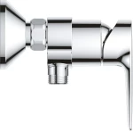 Grohe Bauedge 23635001 Αναμεικτική Μπαταρία Ντουζιέρας Ασημί